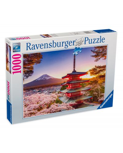 Παζλ Ravensburger  1000 τεμαχίων -Άνθη κερασιάς στην Ιαπωνία - 1