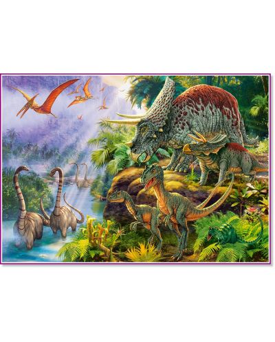 Παζλ Castorland από 500 κομμάτια - Δεινόσαυροι - 1