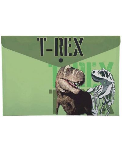 Φάκελος με κούμπωμα  Graffiti T-Rex - A4 - 1