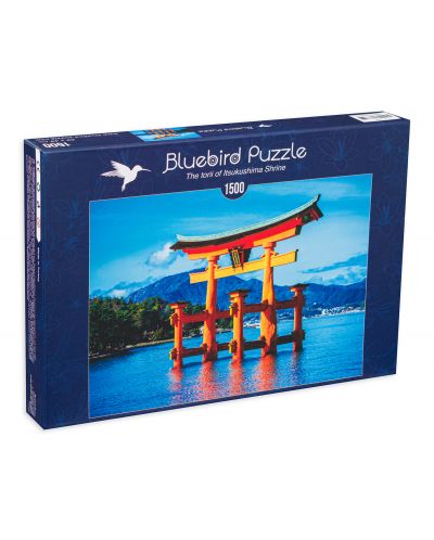 Παζλ Bluebird 1500 κομμάτια - The torii of Itsukushima Shrine - 1
