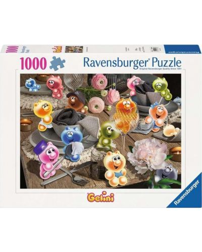 Παζλ Ravensburger 1000 κομμάτια - Η Τζελίνι έστρωσε το τραπέζι - 1