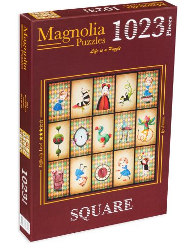 Παζλ Magnolia 1023 τεμαχίων- Χώρα των θαυμάτων - 1