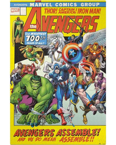 Παζλ Paladone από 750 κομμάτια - Οι ήρωες της Marvel - 2