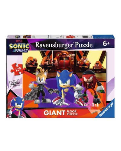 Παζλ Ravensburger  125 κομμάτια  - Sonic Prime - 1