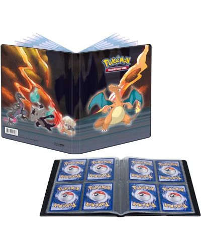 Φάκελος αποθήκευσης καρτών Ultra Pro - 3-Ring Album, Pokemon TCG: Gallery Series - Scorching Summit - 2