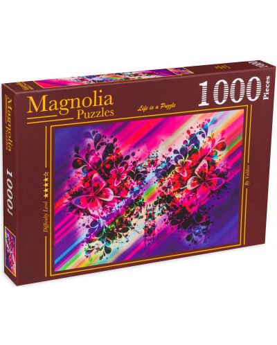 Παζλ Magnolia 1000 τεμαχίων- Πεταλούδες - 1