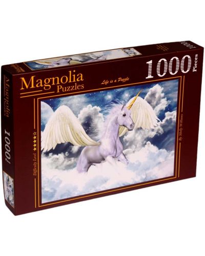 Παζλ Magnolia  1000 κομμάτια - Πήγασος στο μπλε - 1