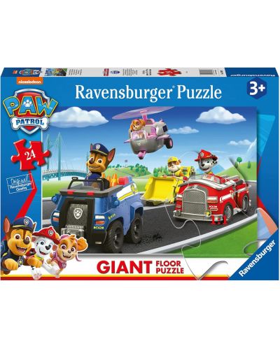 Παζλ δαπέδου Ravensburger  24 κομμάτια - Paw Patrol, έκδοση 1 - 1