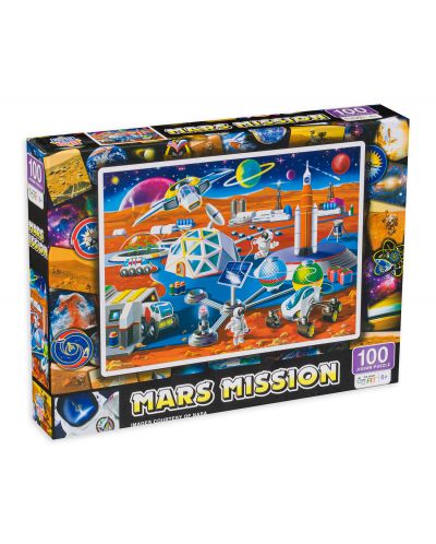 Παζλ Master Pieces 100 κομμάτια -Αποστολή στον Άρη - 1