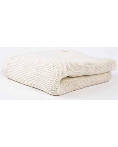 Βαμβακερή κουβέρτα Cotton Hug - Οργανική, 80 x 100 cm, Cloud - 2