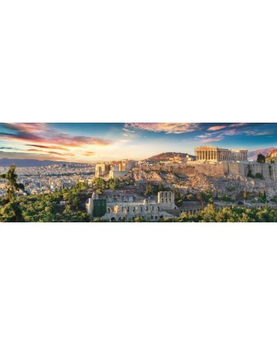 Πανοραμικό παζλ Trefl 500 κομμάτια - Ακρόπολη, Αθήνα - 2