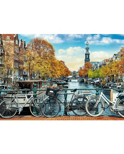 Παζλ Trefl 1000 κομματιά Φθινόπωρο στο Άμστερνταμ, Ολλανδία - 2