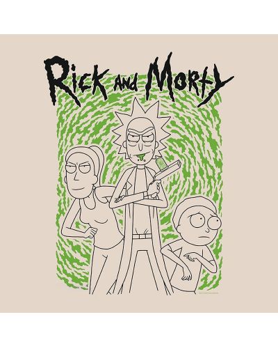 Τσάντα αγορών  ABYstyle Animation: Rick and Morty - Portal - 2