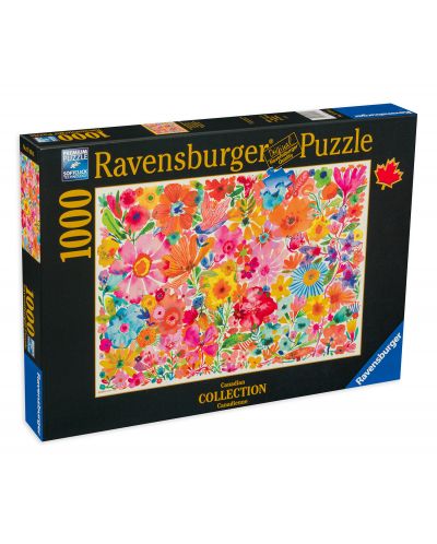 Παζλ Ravensburger 1000 τεμαχίων- Ανθισμένες ομορφιές - 1