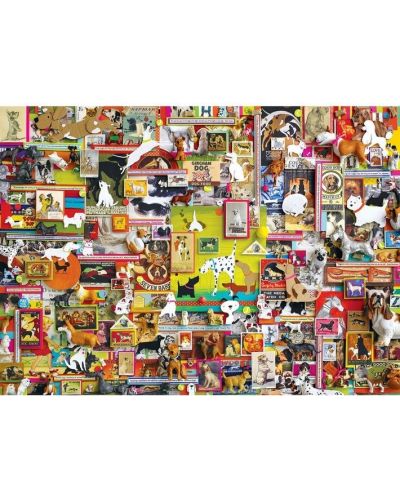 Παζλ Cobble Hill 1000 κομμάτια - Ζωγραφιές σκύλων - 2