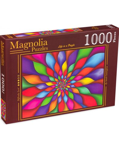 Παζλ Magnolia 1000 τεμαχίων- Λουλούδια - 1