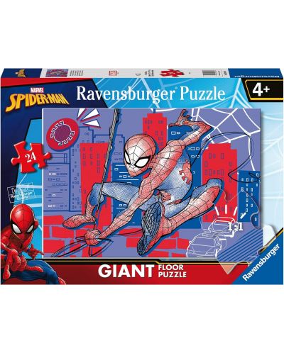 Παζλ δαπέδου Ravensburger  24 κομμάτια - Spiderman - 1