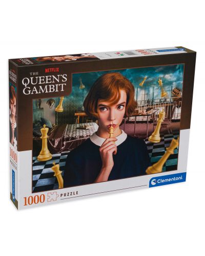 Παζλ Clementoni 500  κομμάτια -lady's gambit,τύπος 2 - 1
