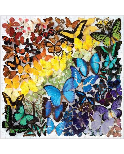 Παζλ Galison από 500 κομμάτια - Όμορφες πεταλούδες - 2
