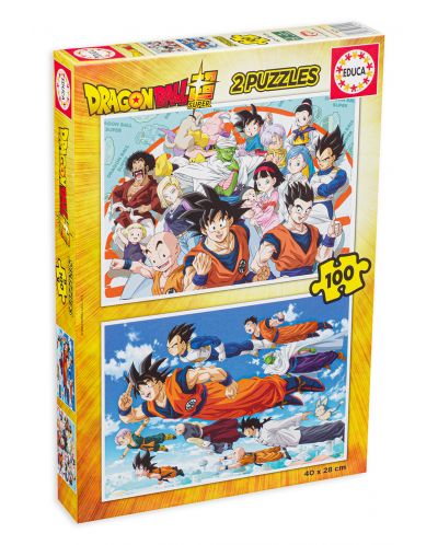 Παζλ Educa 2 x 100 τεμαχίων -Dragon Ball - 1