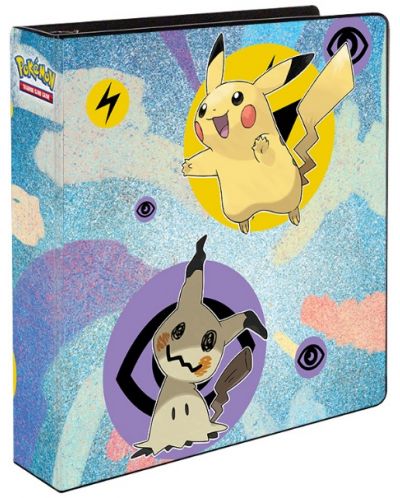 Φάκελος αποθήκευσης καρτών Ultra Pro Pokemon TCG: Pikachu & Mimikyu Album - 1