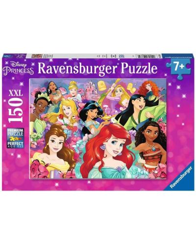 Παζλ Ravensburger 150 κομμάτια - XXL -Πριγκίπισσες της Disney - Τα όνειρα γίνονται πραγματικότητα - 1