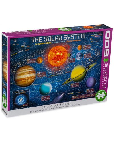 Παζλ Eurographics 500 XL κομμάτια - Το ηλιακό σύστημα - 1