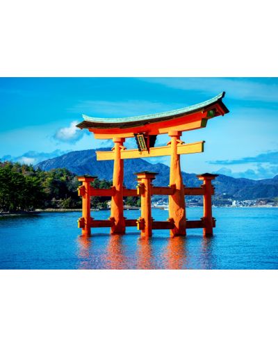 Παζλ Bluebird 1500 κομμάτια - The torii of Itsukushima Shrine - 2