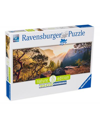 Πανοραμικό παζλ Ravensburger 1000 κομμάτια -Yosemite Park - 1