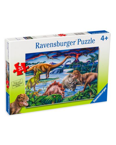 Παζλ Ravensburger 35 κομμάτια  - Δεινόσαυροι - 1