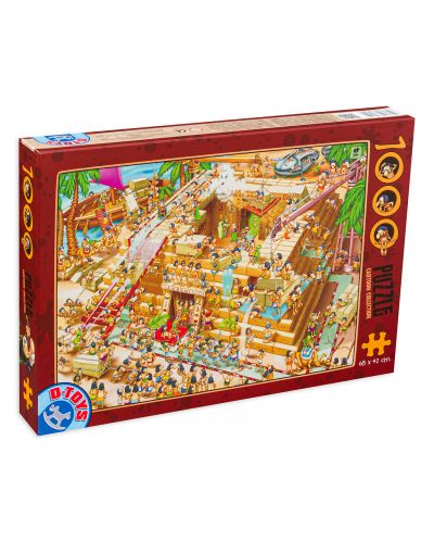 Παζλ D-Toys 1000 κομμάτια – Πυραμίδα - 1
