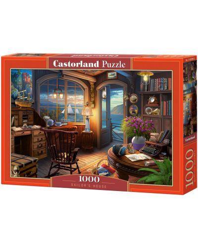 Παζλ Castorland 1000 τεμαχίων -Το σπίτι του ναύτη - 1
