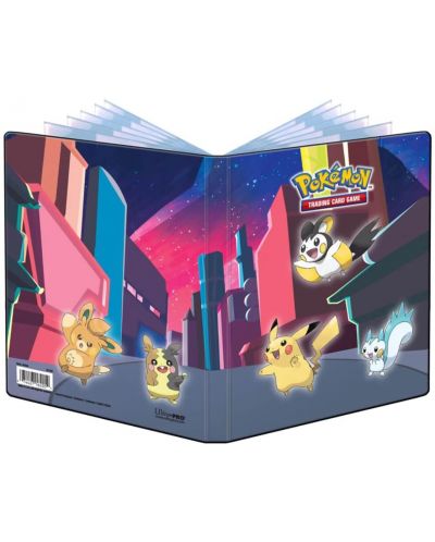 Φάκελος αποθήκευσης καρτών Ultra Pro Pokemon TCG: Gallery Series - Shimmering Skyline 4-Pocket Portfolio - 1