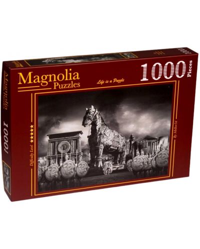 Παζλ Magnolia  1000 κομμάτια - Η πτώση της Τροίας - 1