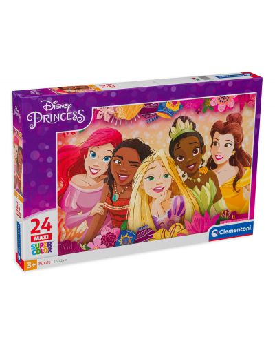 Παζλ Clementoni 24 κομμάτια -Πριγκίπισσες της Disney - 1