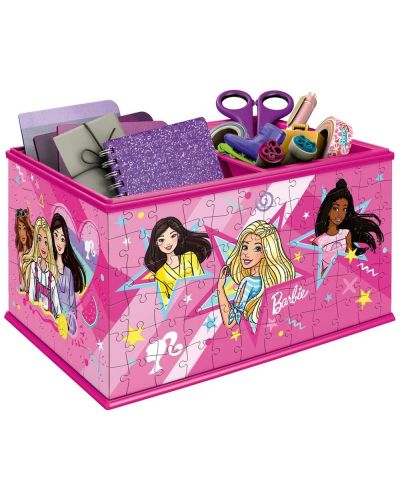 Παζλ  Ravensburger 216 κομμάτια   - Κουτί διοργανωτή - Barbie - 2