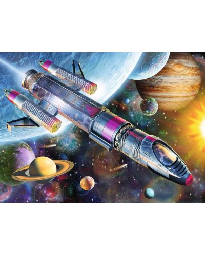 Παζλ Ravensburger 100 κομμάτια XXL - Αποστολή στο διάστημα - 2