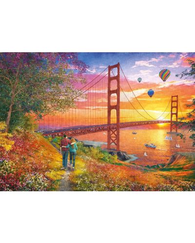 Παζλ Schmidt 2000 κομμάτια - Golden Gate Bridge - 2