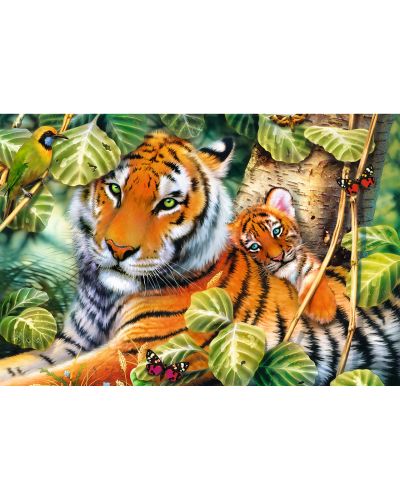 Παζλ Trefl 1500 κομμάτια - Δύο τίγρεις, Howard Robinson - 2