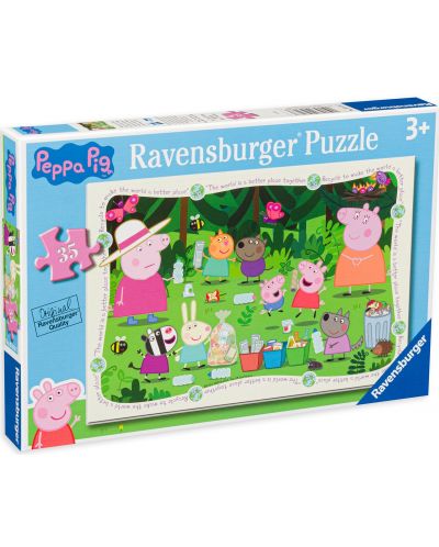 Παζλ Ravensburger  35 κομμάτια -Πέπα και φίλοι - 1