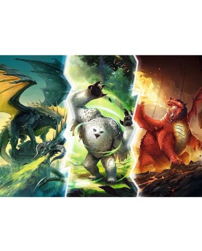 Παζλ Trefl 1000 τεμαχίων-Θρυλικά τέρατα από το Dungeons & Dragons - 2