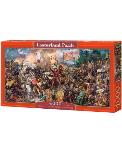 Πανοραμικό παζλ Castorland 4000 κομμάτια - Η Μάχη του Γκρούνβαλντ - 1