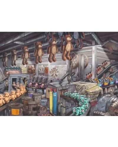 Παζλ-γρίφος Ravensburger από 368 κομμάτια - Εργοστάσιο παιχνιδιών - 2