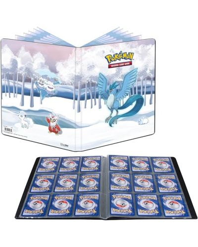 Φάκελος αποθήκευσης καρτών Ultra Pro - 3-Ring Album, Pokemon TCG: Gallery Series - Frosted Forest - 2