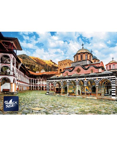Παζλ  Black Sea Premium 1000 κομμάτια  - Μονή Αγίου Ιβάν της Ρίλας,Bozhidar Chotorov - 2