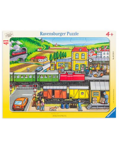 Παζλ Ravensburger 41 κομμάτια -Τρένο - 1