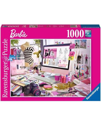 Παζλ Ravensburger 1000 κομμάτια - Barbie fashion icon - 1