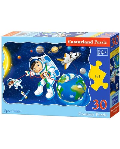 Παζλ Castorland από 30 κομμάτια - Διάστημα - 1