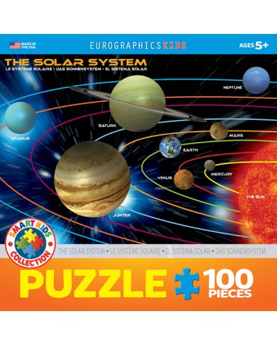 Παζλ Eurographics 100 κομμάτια - Το ηλιακό σύστημα - 2
