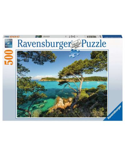 Παζλ Ravensburger από 500 κομμάτια - Θαλάσσιος παράδεισος - 1